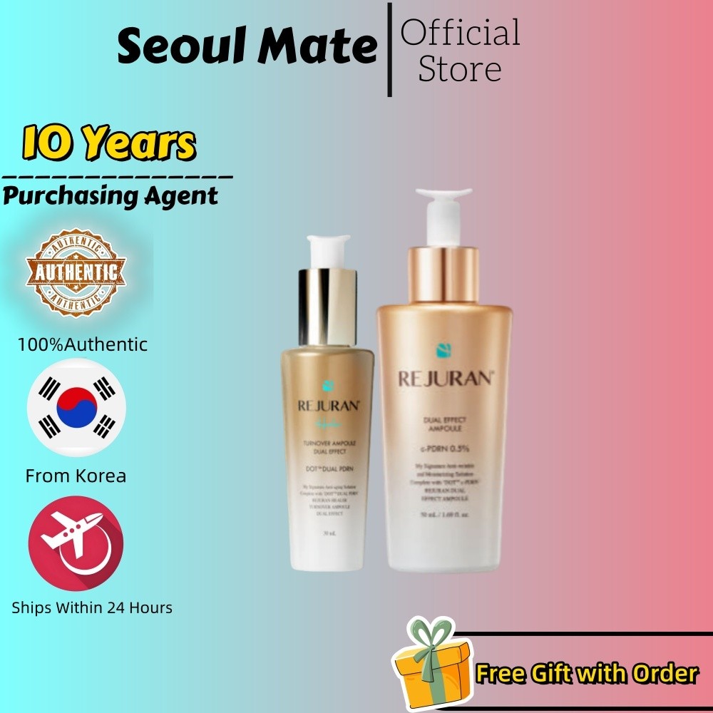 [REJURAN] Dual Effect Ampoule 30ml/50ml/ยกกระชับ ซ่อมแซมต่อต้านวัย ให้ความชุ่มชื้นและให้ความชุ่มชื้น