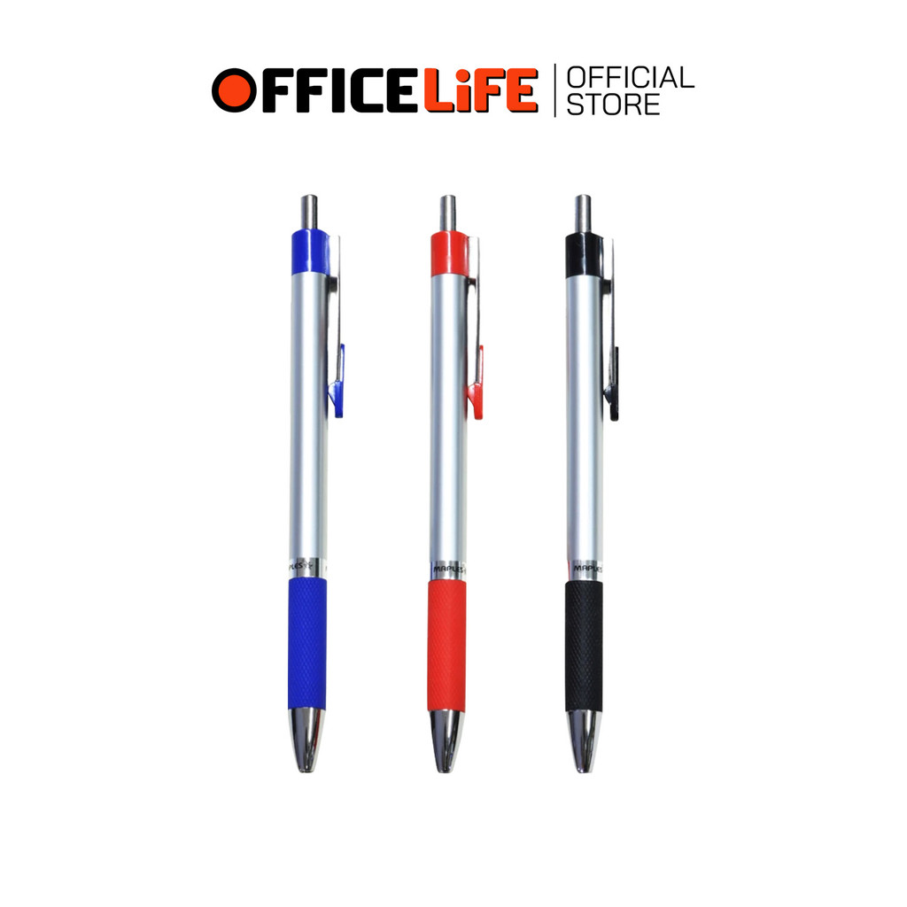 MAPLES (เมเปิ้ล) ปากกาเจล ปากกา รุ่น MP-111A ขนาด 0.7 mm. ( 1 ด้าม )