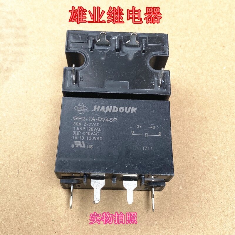 รีเลย์ HANDOUK GE2-1A-D24SP 30A 24VDC 4PIN HF116F-2-024DL ️