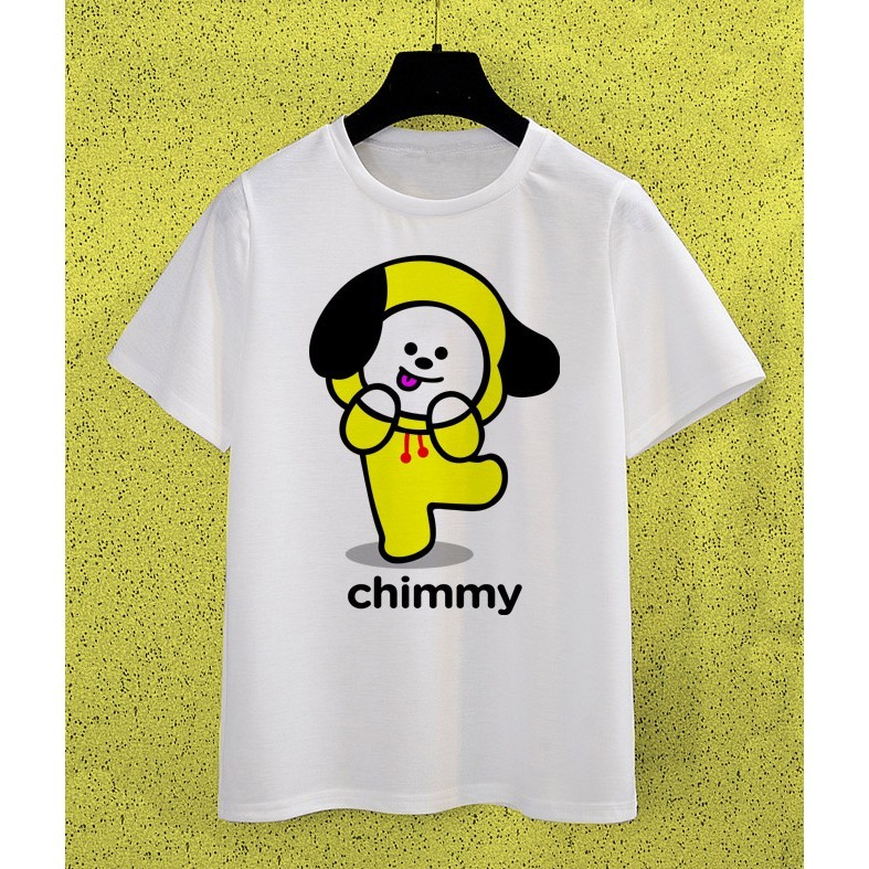 Mascot Army Cute Character Kpop T Shirt Unisex Tees Korean Shirt