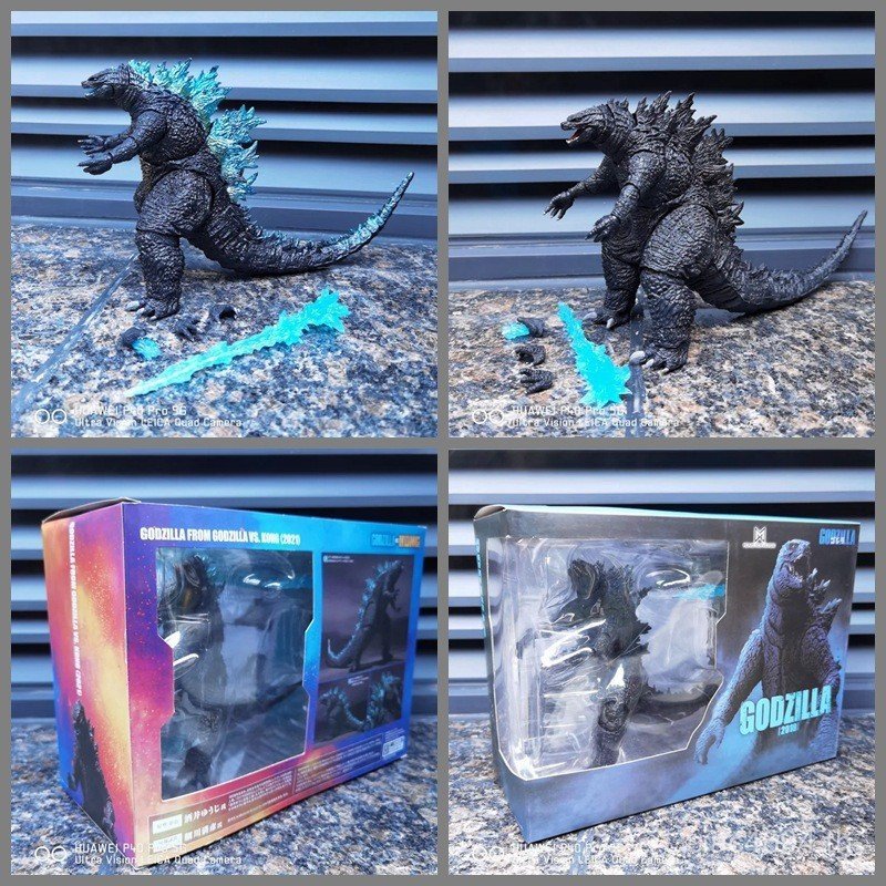 รูป Monster King Kong/Nuclear Energy Godzilla Movable King of War Jet Godzilla 2021SHM2019 SNKV