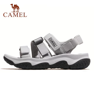 CAMEL รองเท้าแตะสําหรับผู้ชายและผู้หญิงเหมาะกับฤดูร้อนเดินป่ากิจกรรมทางน้ําแห้งเร็วกันลื่นและระบายอากาศ