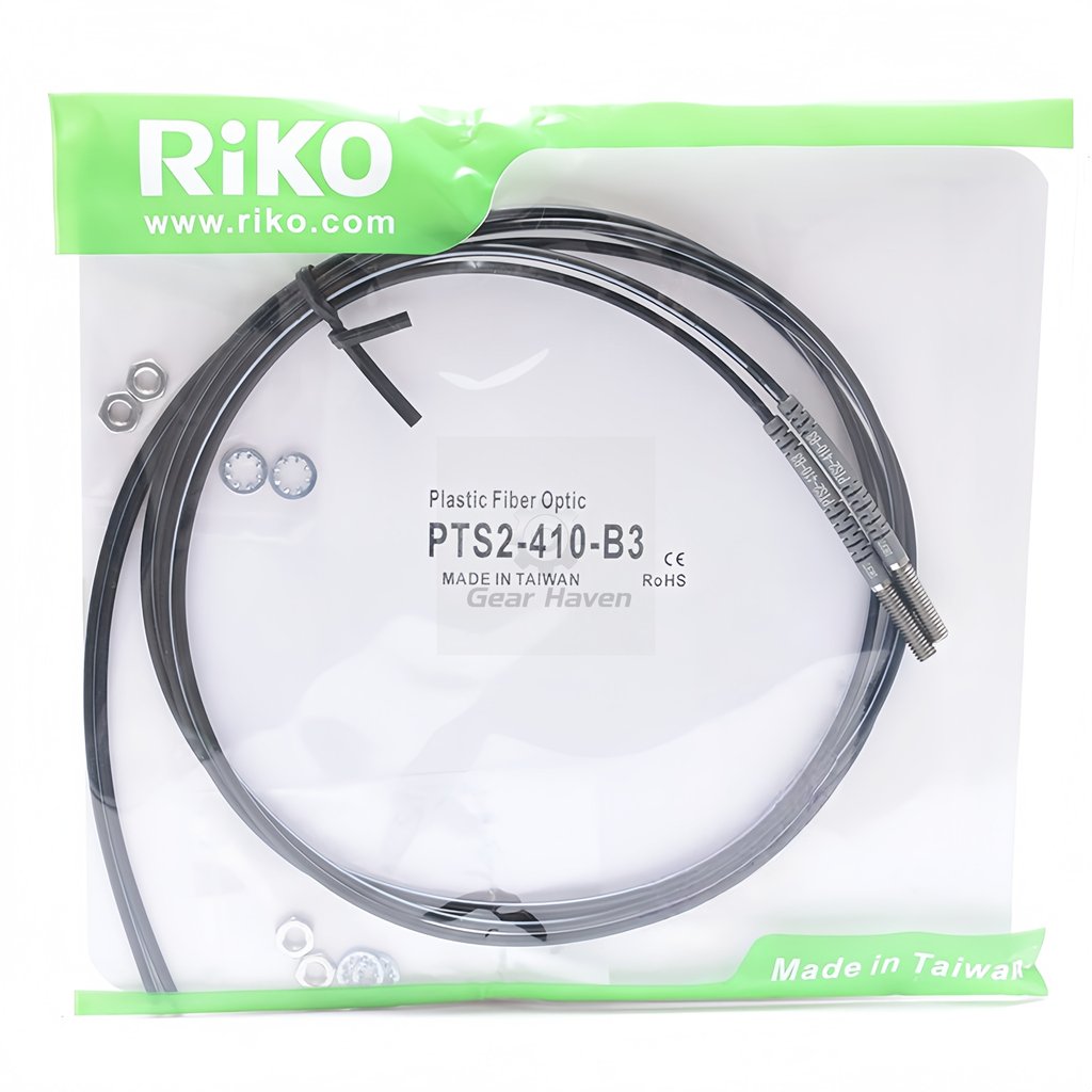 RIKO PTS2-410-B3/-420-B3 Fiber Optic Sensor Through Beam Type M4