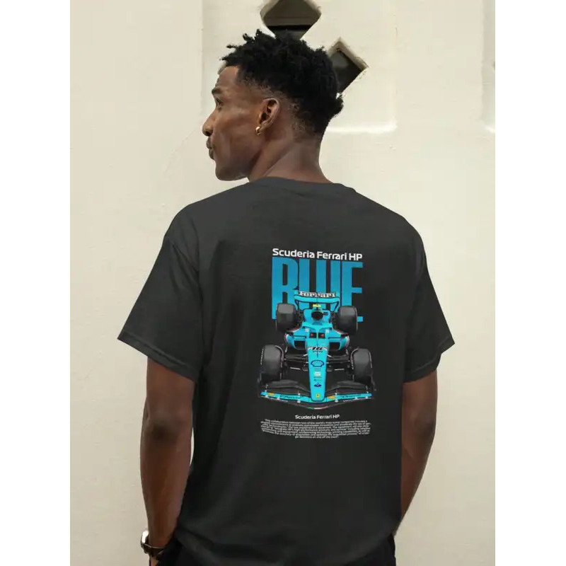 F1 TShirt – Sport Car Fans Casual Unisex Streetwear, Regular Fit, Cotton Racing Tee,Fashion Y2k Shor