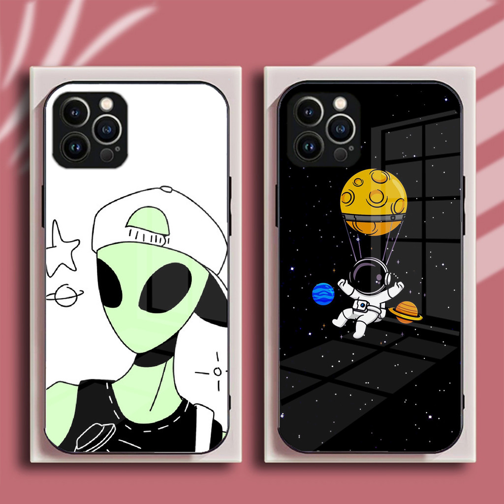 Starry sky Universe การ์ตูนนักบินอวกาศ Vivo V50 V40 lite V30 V30e V29 V29e V27 V25 V25e V23 V21 V23e