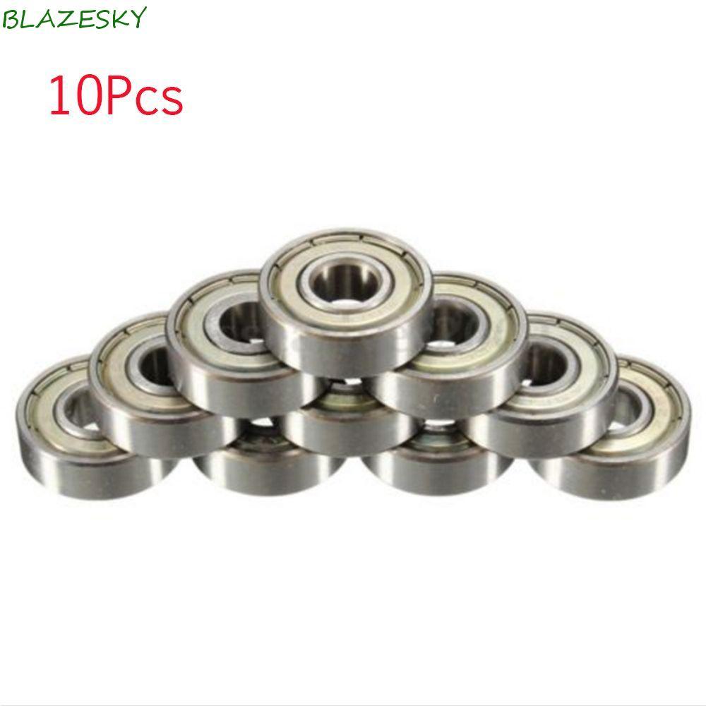 BLAZESKY Bearing Skateboard Roller 10PCs Deep Carbon Steel Bore 3D Ball