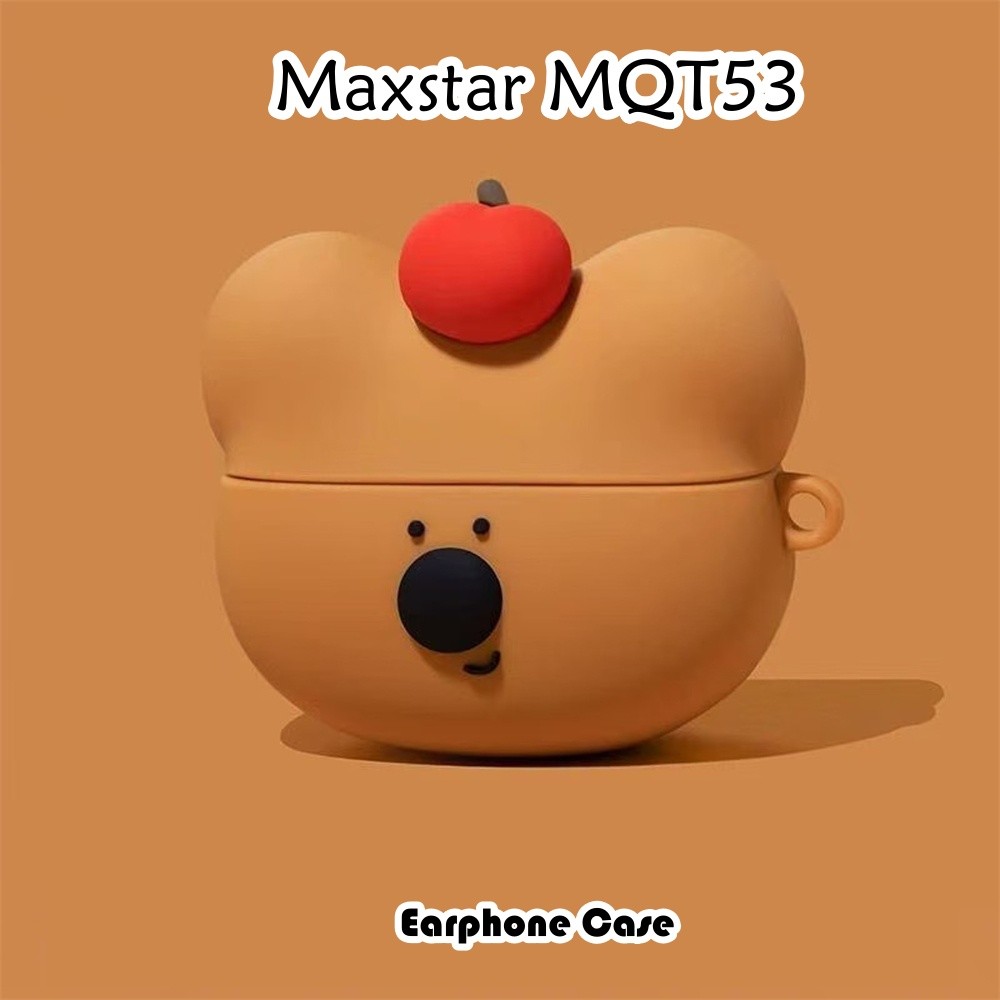 ขายร้อนFor Maxstar MQT53 Case Casing Soft Silicone Headphone Case Cool Tide Cartoon NO.3