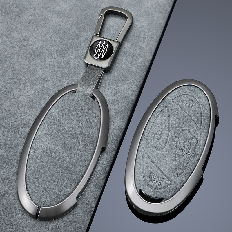 เหมาะสําหรับ Ioniq6 Hyundai เคสกุญแจ Ioniq6 เคสกุญแจสไตล์ใหม่หนังเคสกุญแจรถ