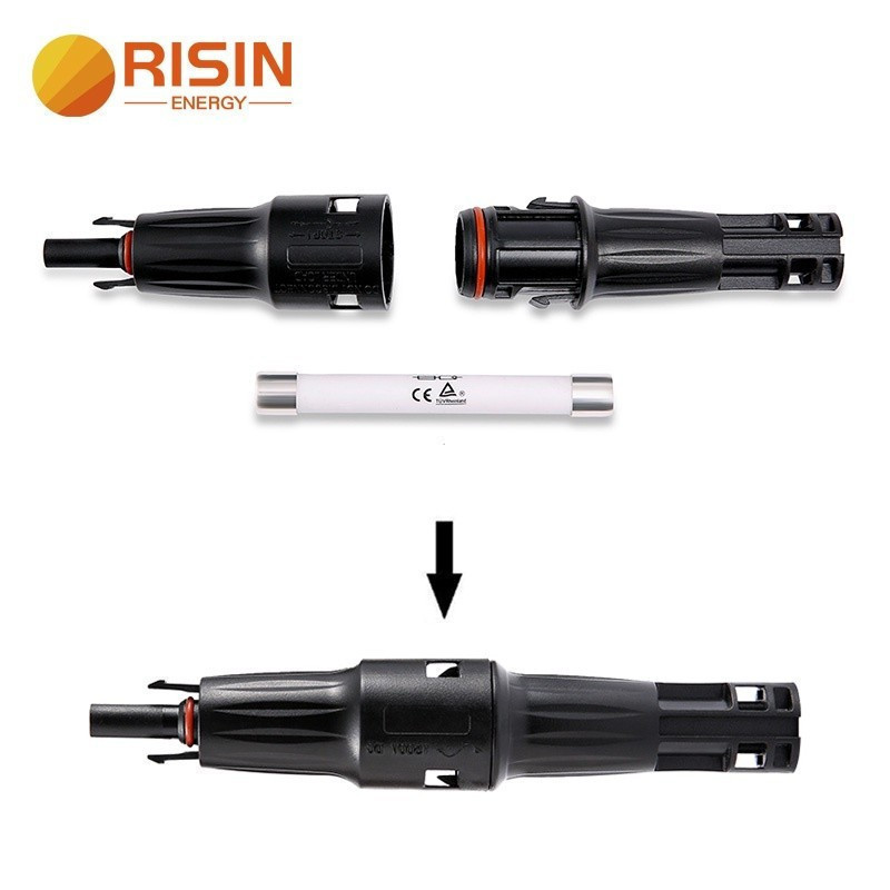 Repurchase ตัวเชื่อมต่อฟิวส์พลังงานแสงอาทิตย์ MC4 ที่รองรับขั้วต่อฟิวส์บาร์บัสบาร์ 1500V ประเภทสายไฟ