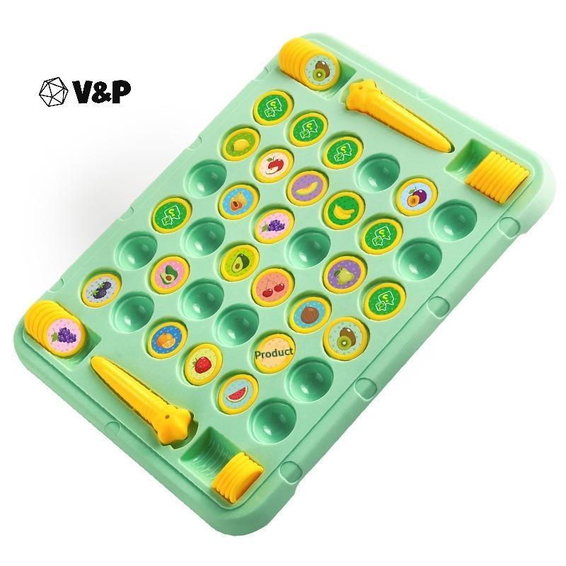 [V&PT] 2-4 Player Flip Chess Memory Game Board Games ผู้เล่นคู่ Battle Puzzle ความเข้มข้นของเด็ก [ให