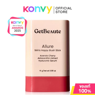GetBeaute Skin's Happy Blush Stick 16g เก็ตโบว์เต้ บลัชสติ๊ก