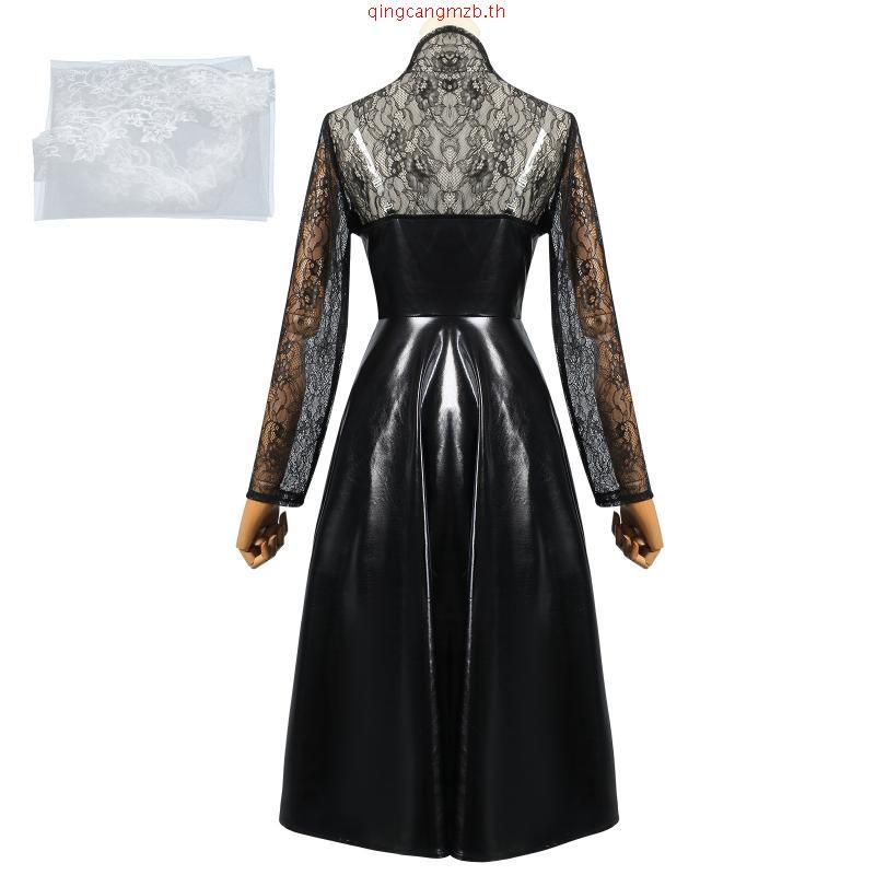 สั่งซื้อนางสาว Osaragi คอสเพลย์อะนิเมะ Sakamoto วันมังงะสีดําชุด Roleplay เครื่องแต่งกายวิกผมฮาโลวีน