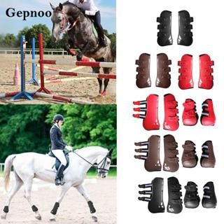 [Gepnoo] Horse Tendon Boot Horse PU Shell Neoprene Lined รอง…
