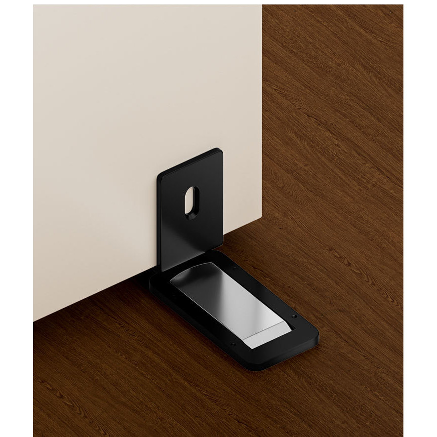 YoCiao ที่กันประตูแม่เหล็กแบบบางพิเศษ · ติดตั้งไม่ต้องเจาะ · ติดพื้น/ติดผนัง | ยึดแน่น เหมาะกับประตูกระจก/กรอบแคบ - รูปที่ 6