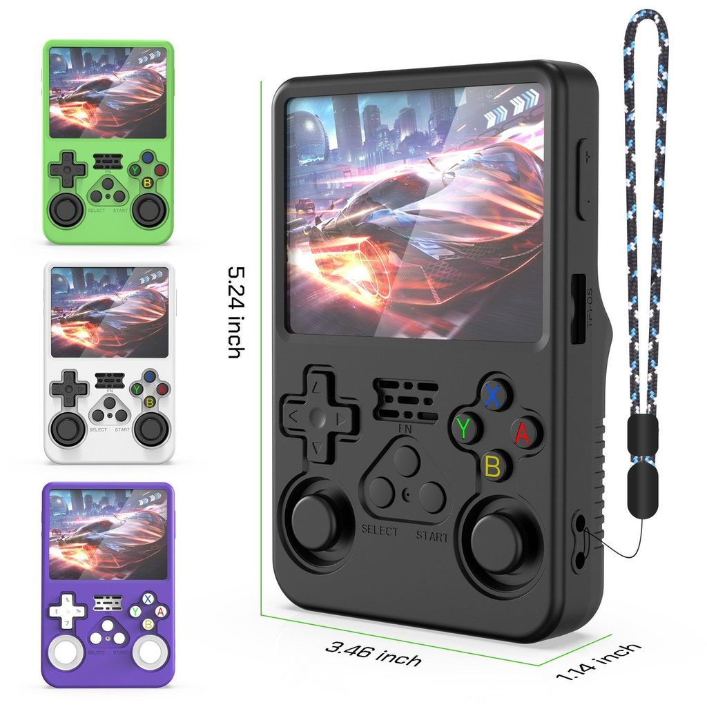 เหมาะสําหรับ R36S Handheld Storage เคสป้องกัน Kaiyuan Arcade R36XX เคสซิลิโคนคอนโซลเกมในครัวเรือน