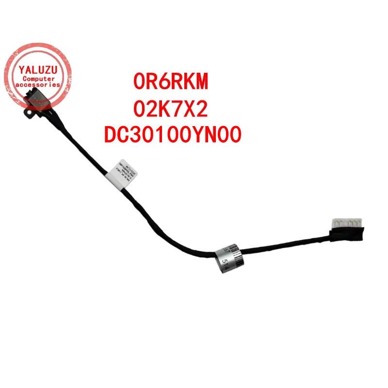 แล็ปท็อป DC Power Jack สําหรับ Dell Inspiron 15 5565 5566 5567 5570 5575 17 5770 5775 5765 5767 P66F