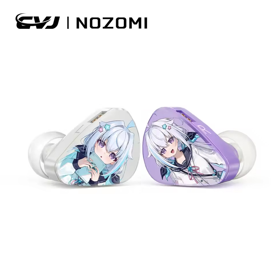 CVJ NOZOMI 2DD+1PD หูฟังอินเอียร์ Planar ใหม่หัวฉีดแผงเปลี่ยนได้ 3 หน่วยหูฟังสําหรับเพลงและเกม