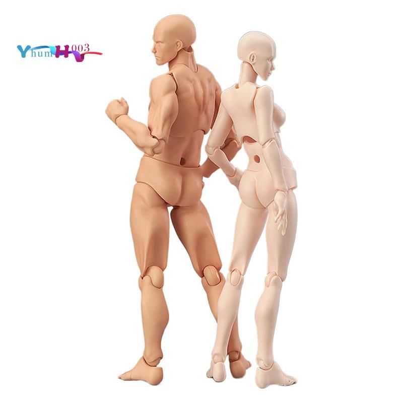[yhumh003]Drawing Figures Small Drawing Figure Model Stop Motion Figure forSsketching A
