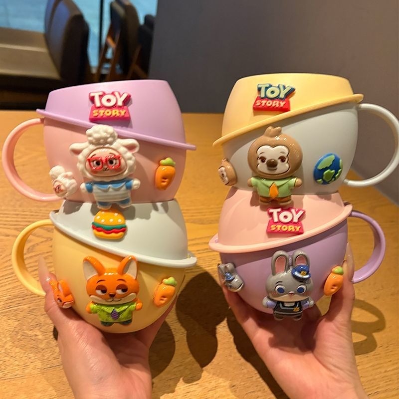 Crazy Animal City Planet Cup Fun Judy Nick ถ้วยฟันสําหรับเด็กของขวัญวันเกิดของอนิเมะ