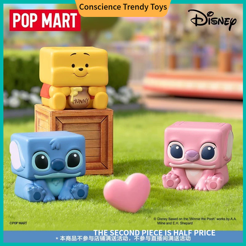 P POPMART POPMART Disney Classic POP CUBE-3 Series Figure-Made Mystery Box ของเล่นของขวัญ ราคา ถูกที่สุด ดีลบีเคเค
