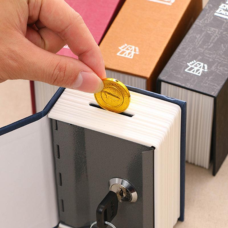 F3TH พจนานุกรมหนังสือปลอดภัย Security Key Locker เงินซ่อน Secret Safe Key ปลอดภัยกล่องเงินสดเงินเหรียญจัดเก็บ Jewellery ล็อคกล่อง f3th