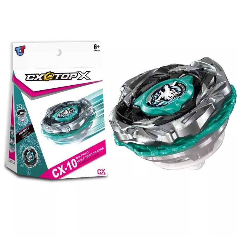 Beyblade X CX-10 Wolf Hunt Beyblade Xtreme พร้อมชุดปล่อย Ripcord