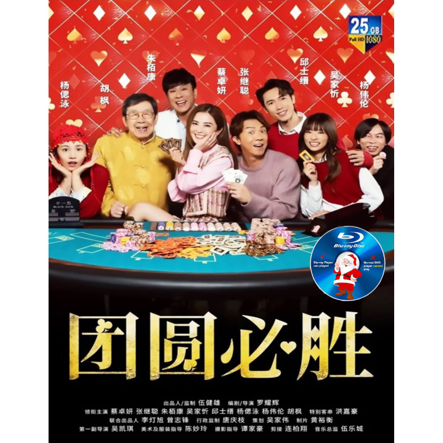 HK-BLURAY Reunion Must-Win มงคล Bet Must-Win (2025) Starring: Cai Zhuoyan/Zhang Jicong/Qiu Shibui/Wu