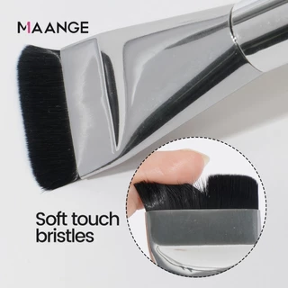MAANGE แปรงรองพื้นบางเฉียบ มืออาชีพ แปรงแต่งหน้าแบน แปรงคอนซีลเลอร์ ผสมรองพื้น