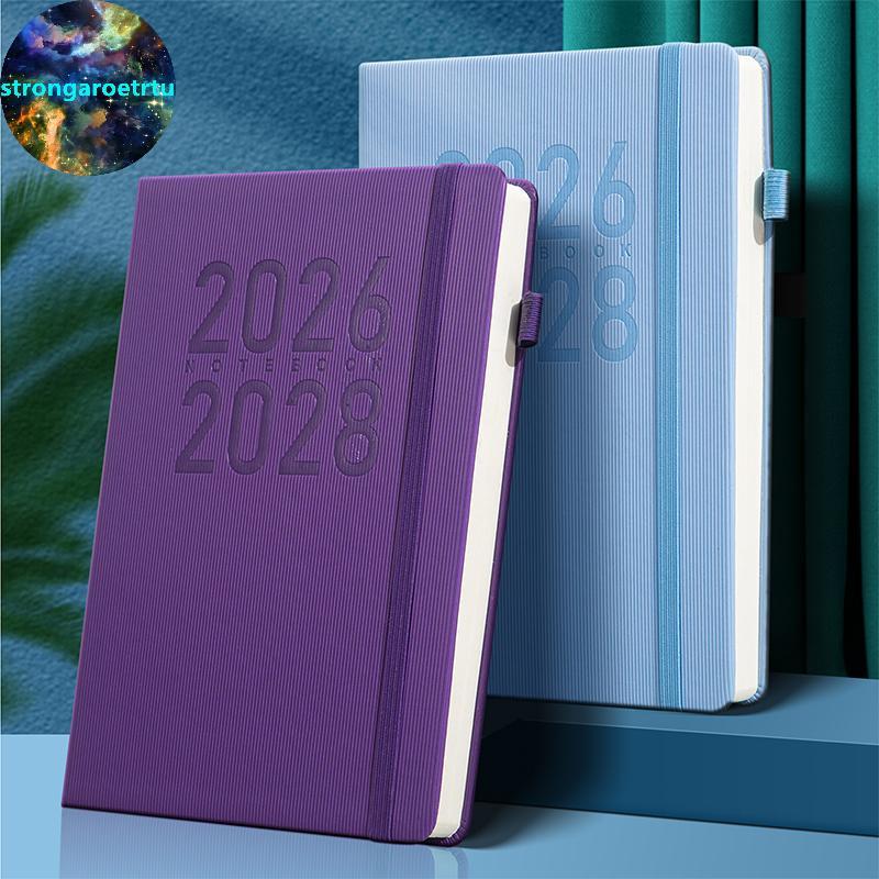 Strongaroetrtu ปฏิทินวางแผนรายเดือน 3 ปี 2026-2028-January To Dce Diary Writing Minimalist Design No