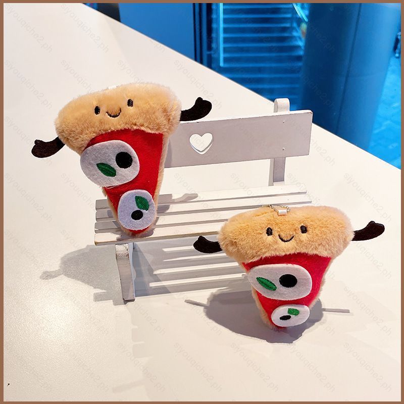 SY2 พิซซ่าตุ๊กตาตุ๊กตาของขวัญสําหรับสาวตกแต่งบ้านตุ๊กตาของเล่นพวงกุญแจจี้สําหรับเด็กคอลเลกชัน YS2