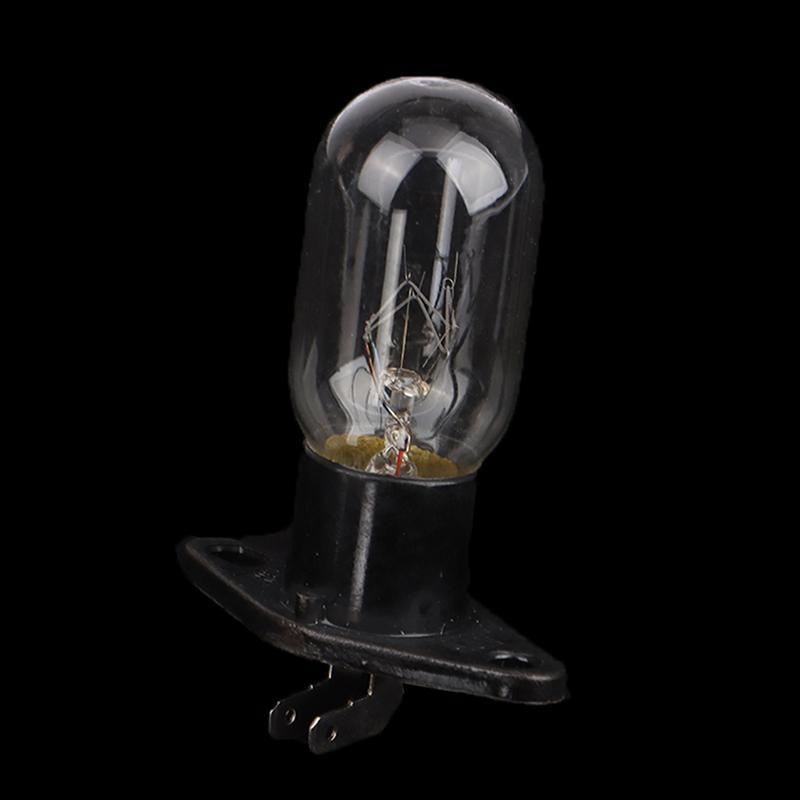 Form & Art 1 PC 4.8 มม.Soet เท้า Bent 220V 15-20W เตาอบไมโครเวฟหลอดไฟตู้เย็นหลอดไฟผู้ถือเปลี่ยน Univ