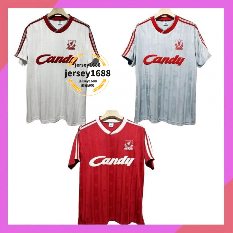 เสื้อทีมบ้านและนอก Anfield Stadium ปี 1988-89