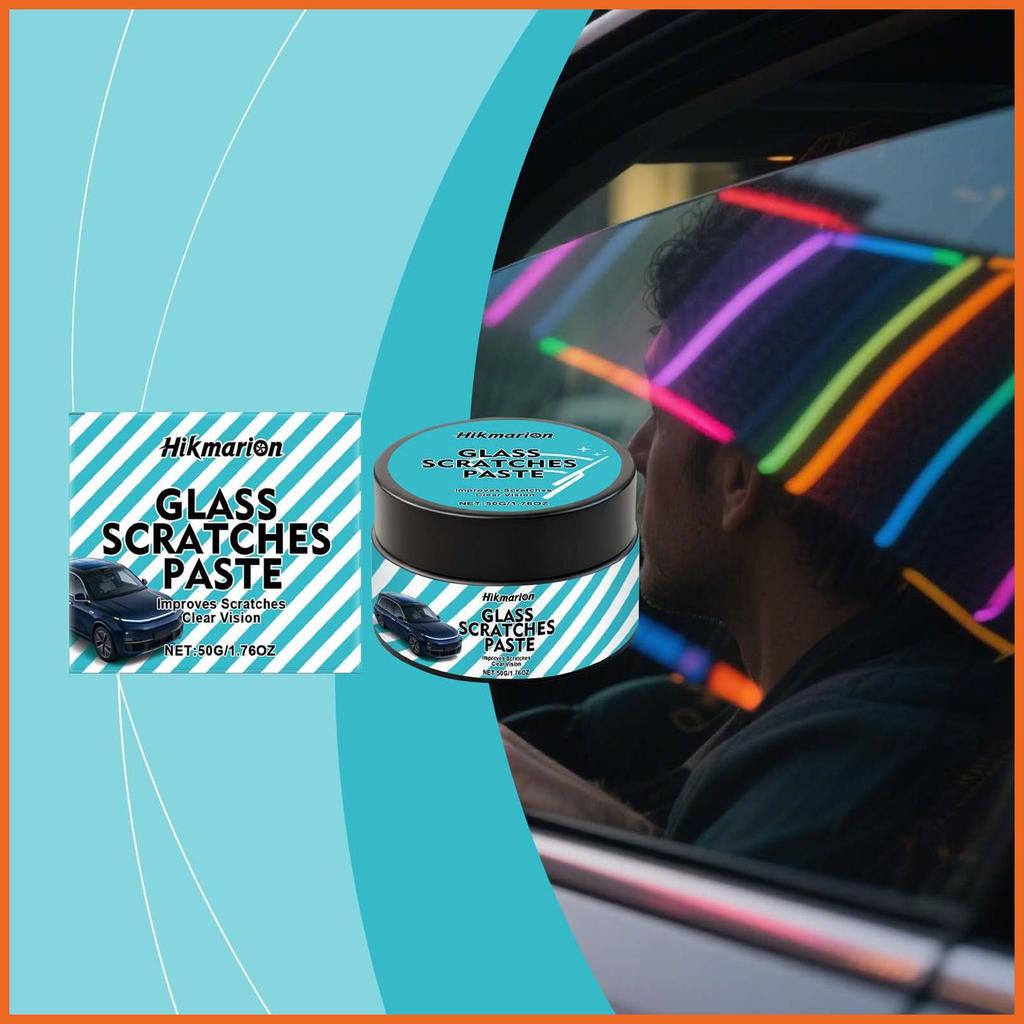 Car Scratch Remover 50g Swirls Polishing Eraser Paste Car Window Scratch Remover สําหรับรายละเอียดยา