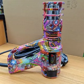 Graffiti Anti-Scalding เบเกอรี่ปืน 5 M Line รถฟิล์มเครื่องมือ High Power 2500W ฟิล์มเสื้อผ้ารถสี-แขวนฟิล์ม Sun Film