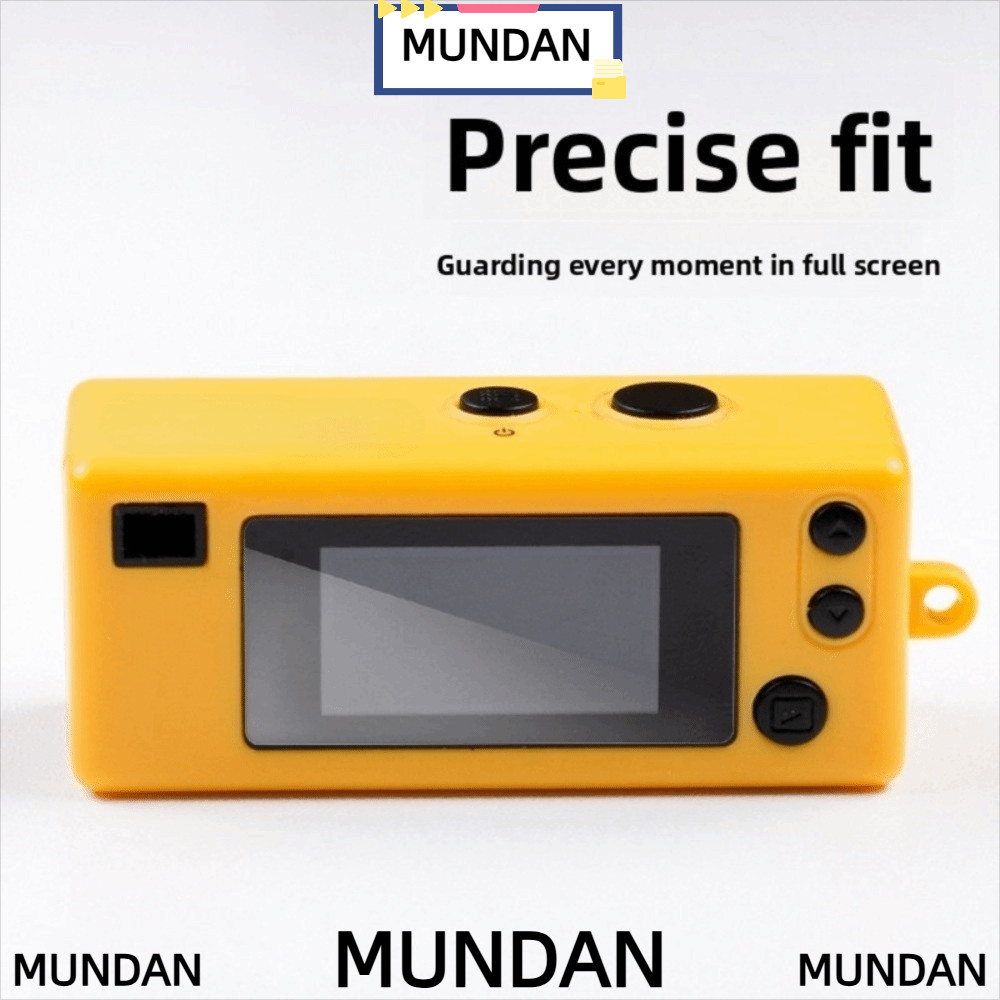 MUNDAN กระจกนิรภัย 9H ใส สําหรับหน้าจอ Kodak Charmera พร้อมพวงกุญแจ อุปกรณ์เสริมกล้อง