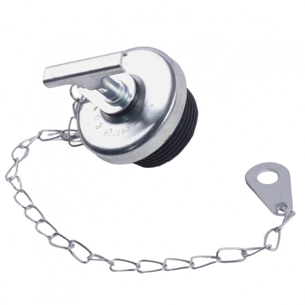 สําหรับ Cummins ฝาปิดช่องเติมน้ํามันพร้อมโซ่ 2 นิ้วสําหรับ N14 สําหรับ L10 M11 ISM NT QSL 8 3C