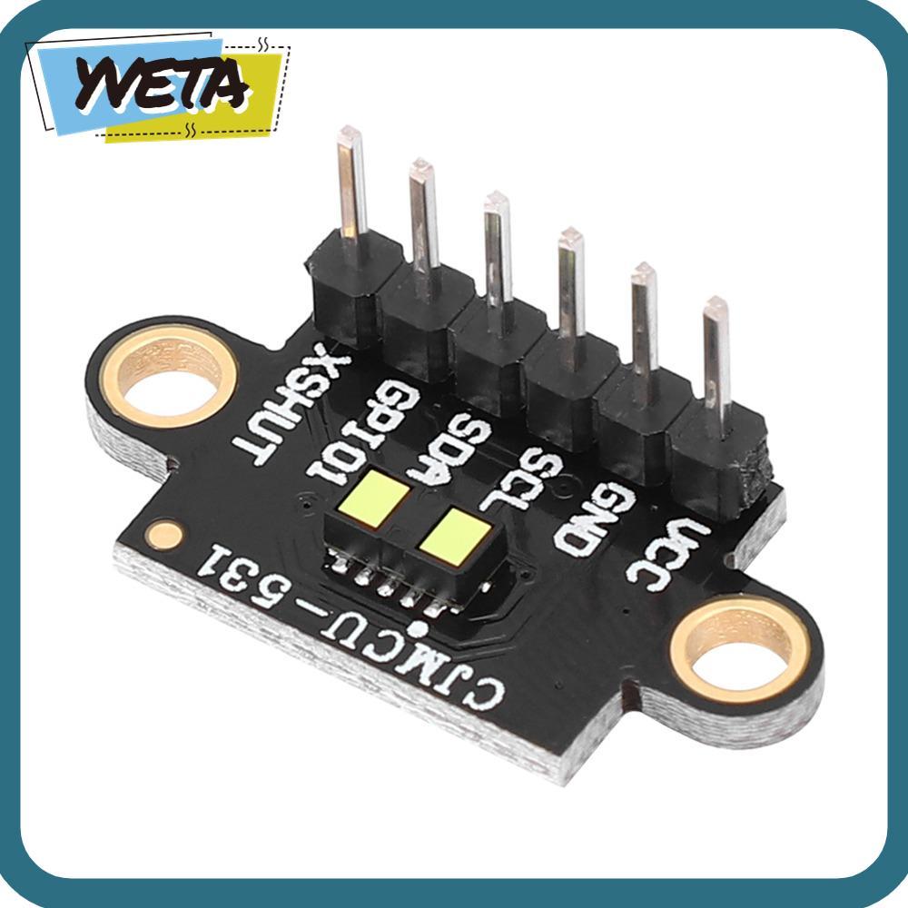 YVETA Time Of Flight Sensor, Eye Safe Photon Detection VL53L1X เซ็นเซอร์รัง, โมดูลขยาย 4 เมตรเซ็นเซอ
