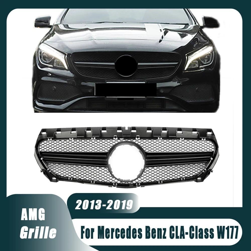 สําหรับ Mercedes CLA-Class W177 13-19 CLA180 CLA200 CLA250 CLA45 AMG AMG สไตล์ Upper Racing Grills C