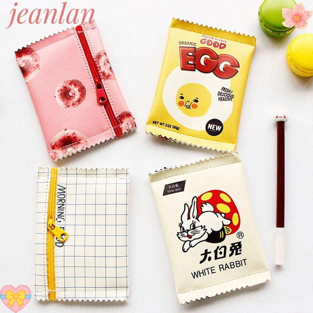JLAN Coin Wallet Kawaii Mini Small Purse Fashion PU Zipper Pouch