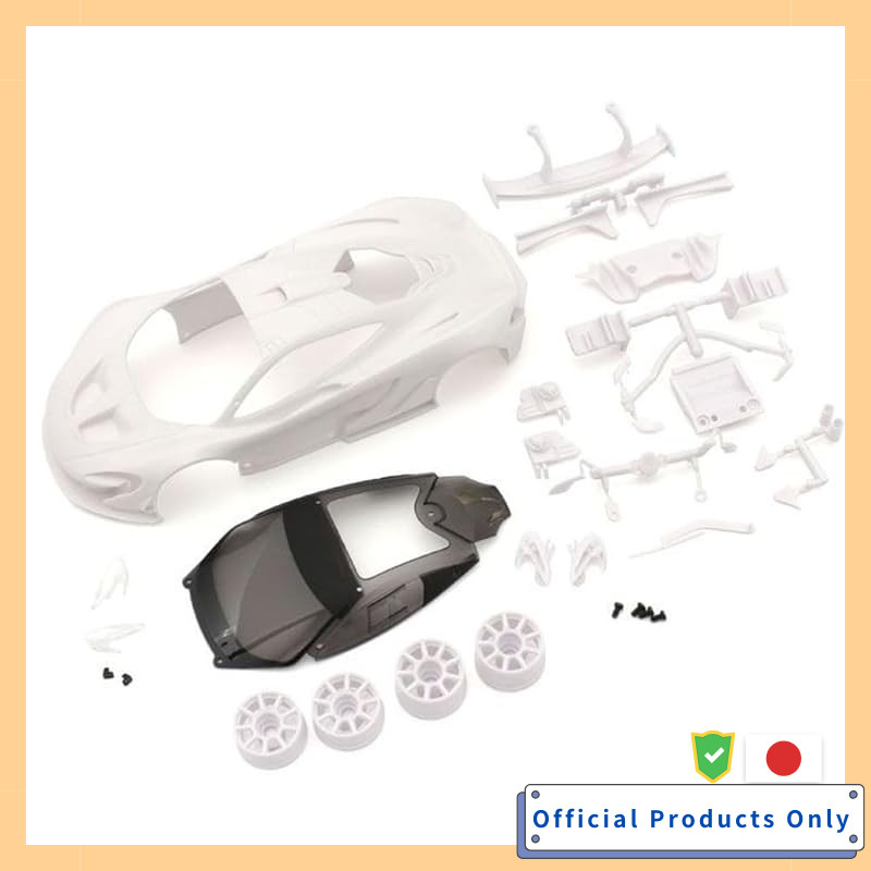 Kyosho McLaren P1 GTR White Body Set (Unpainted/Wheels Included) Model# MZN190