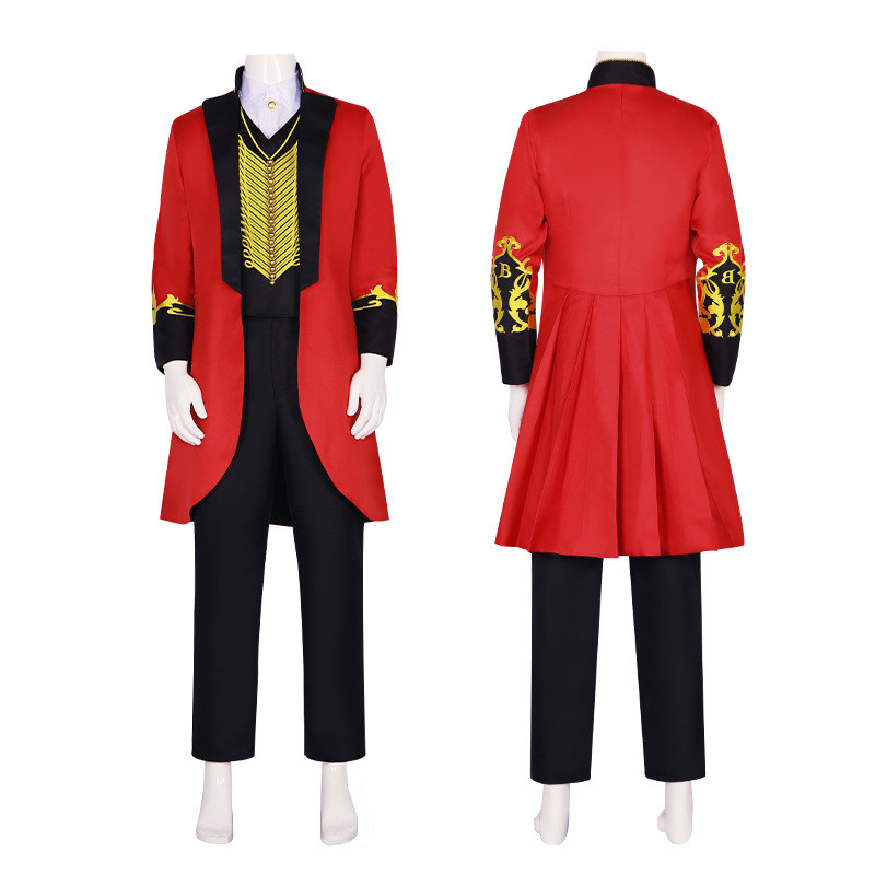 เครื่องแต่งกาย.Cosplay บาร์นัมจากภาพยนตร์ Greatest Showman สำหรับฮัลโลวีน