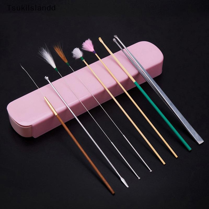 Tsukilslandd Professional หู Piing เครื่องมือในครัวเรือนหูช้อน Goose Feather Earpi Sti หูขุดทําความสะอาด Sti หู Piing เครื่องมือใหม่