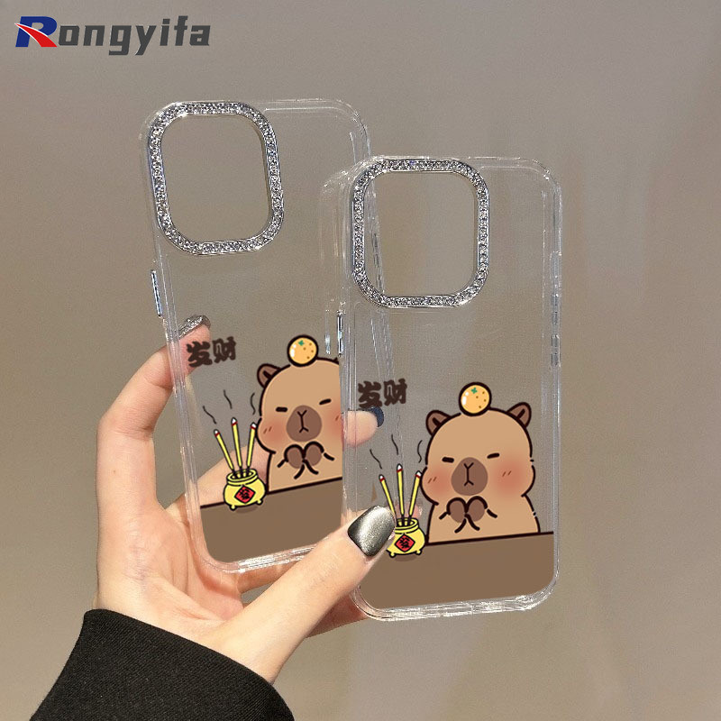 น่ารัก Capybara เคสโทรศัพท์สําหรับ Vivo Y13 Y12 Y12A Y12S Y11 Y11S Y10 Y5S Y3 Y3S T4X T4 T3 Lite Ult