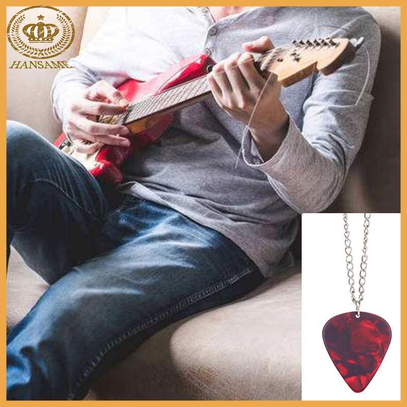 HAN Unique Hellfire Club Necklace Eddie Munson Guitar Pick Pendant Necklace