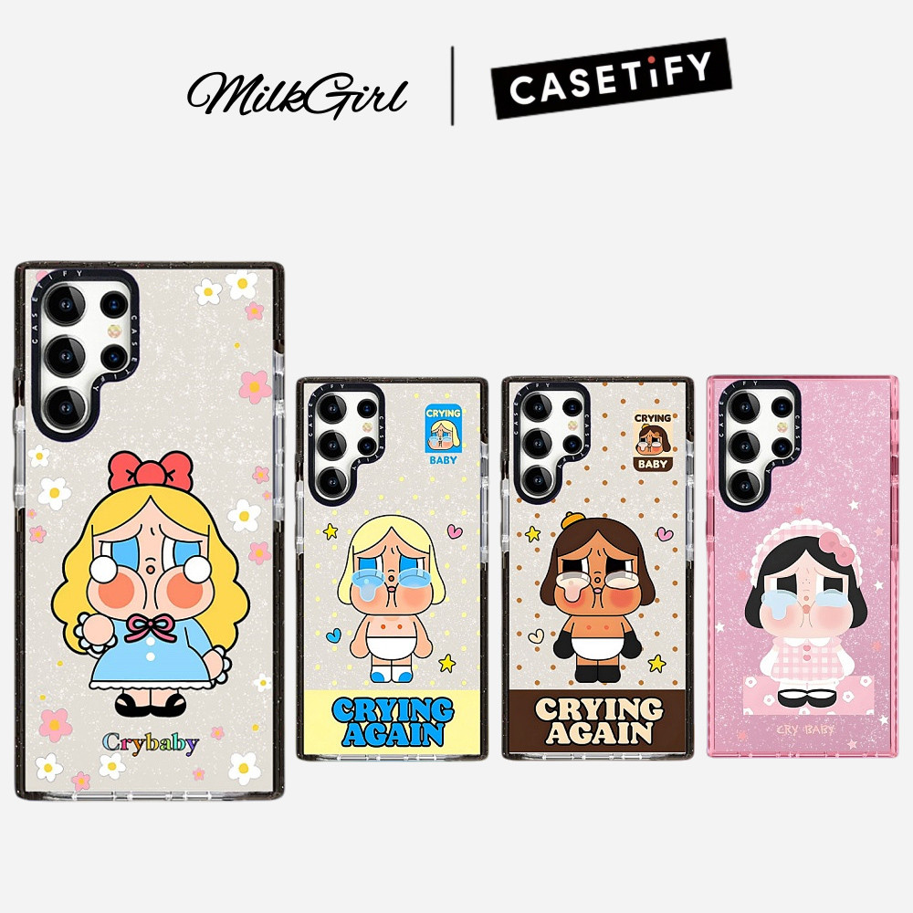Gitter สีชมพูกระโปรงลายสก๊อตสาว Phone Case For Samsung Galaxy 26 S25 24 23 22 UItra S25 24 Plus กันกระแทกป้องกันปลอก