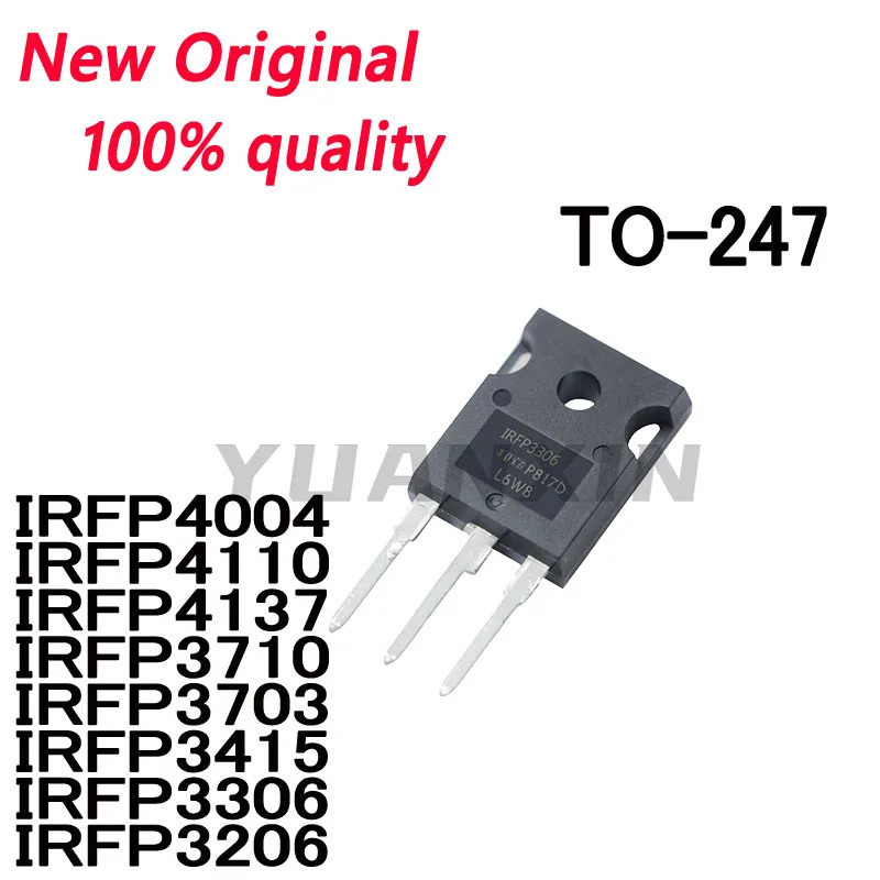5PCS IRFP4004 IRFP4110 IRFP4137 IRFP3710 IRFP3703 IRFP3415 IRFP3306 IRFP3206 TO-247 Field effect tub