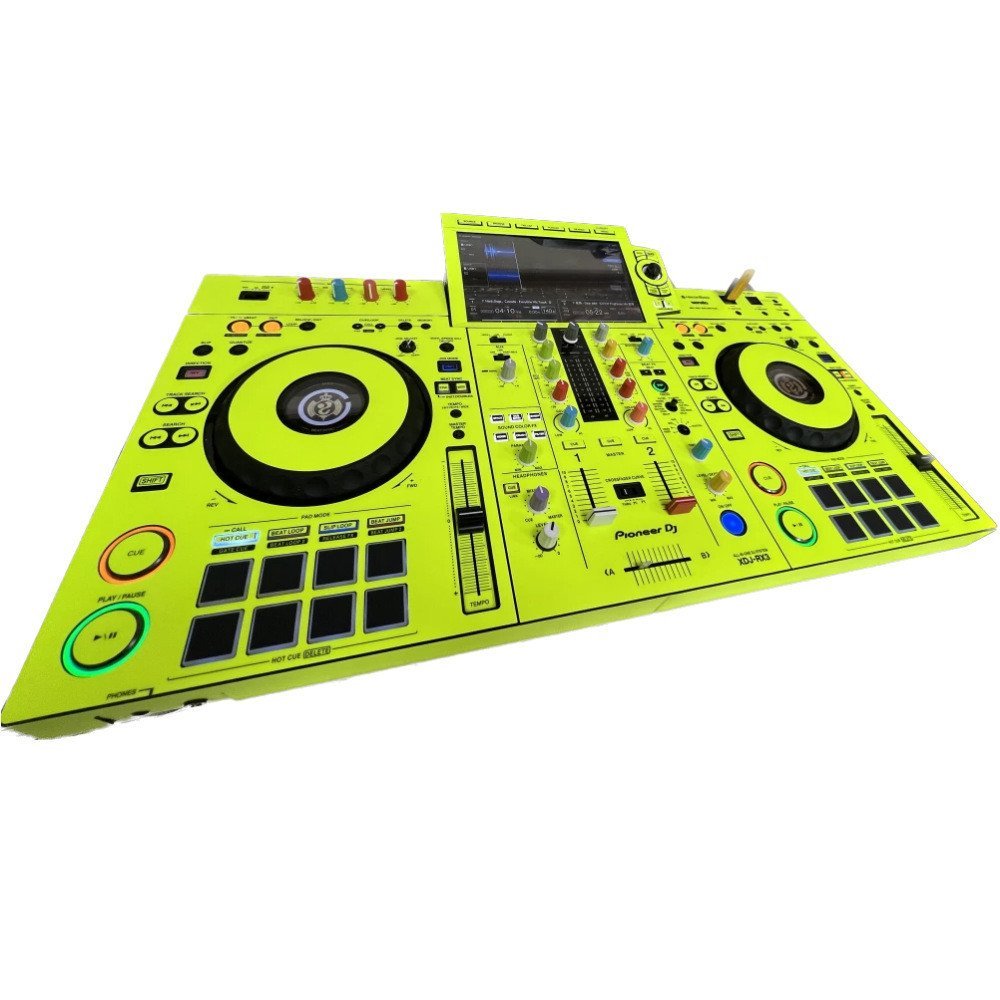 X xdj-rx3 หลายสีการเลือกดิจิตอลทั้งหมด xdjrx3 ฟิล์มรอบเครื่อง All-in-One Controller dj Disc Sticking