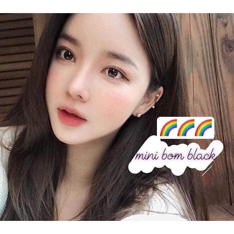 💖คอนแทคเลนส์ - รุ่น Mini Bom (kittykawaii)💖Size S💖สี : Black
