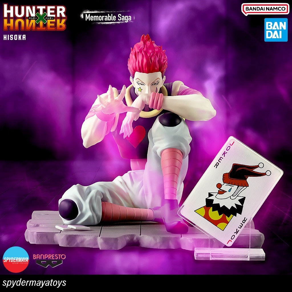 🎈   (PRE-ORDER) Hisoka HUNTER×HUNTER Memorable Saga Special Figure - Banpresto