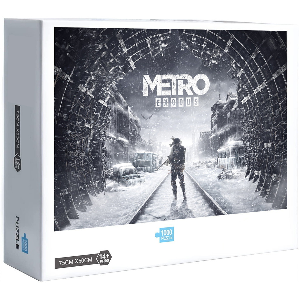 Metro Exodus ปริศนาจิ๊กซอว์สไตล์ใหม่ของเล่นตกแต่งของขวัญ